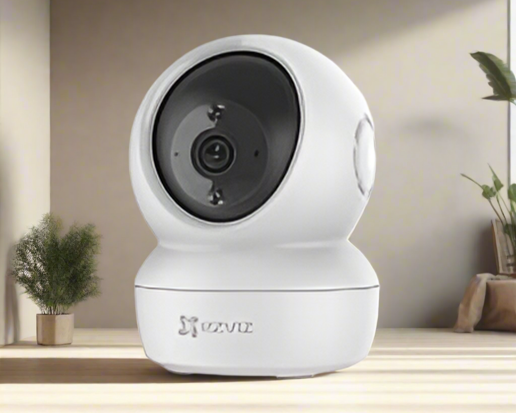 Camara wi-fi 4 megapixeles. Ezviz  CS-H6C. Uso interior/Garantia 1 Año